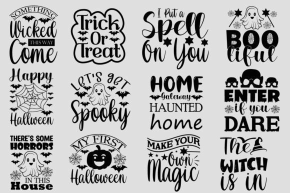 About 15 Halloween SVG Design Bundle
