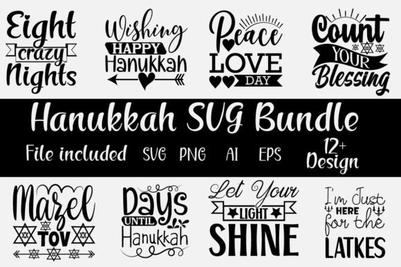 About Hanukkah SVG Design Bundle