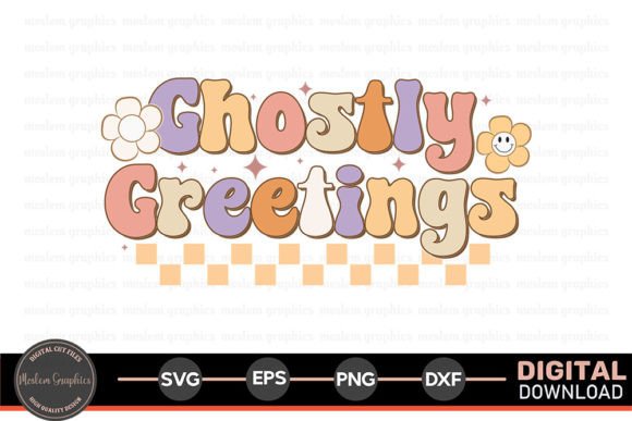 Ghostly Greetings – Halloween SVG for Embroidery Projects