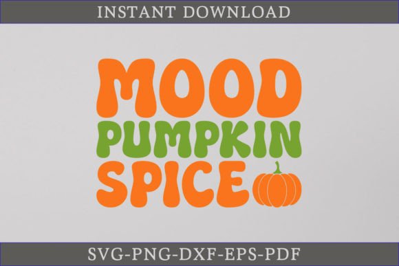Mood Pumpkin Spice Retro SVG: A Designer’s Hands-On Review