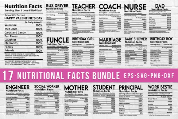Nutrition Facts SVG Design Bundle Review