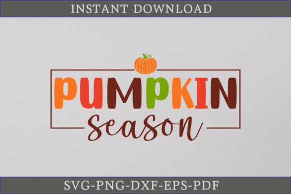 Pumpkin Season SVG Cut File