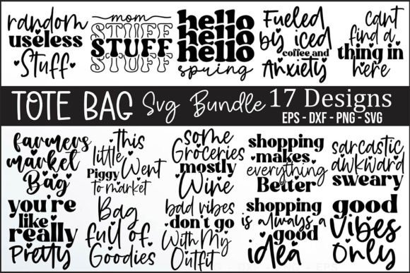 Tote Bag SVG Bundle