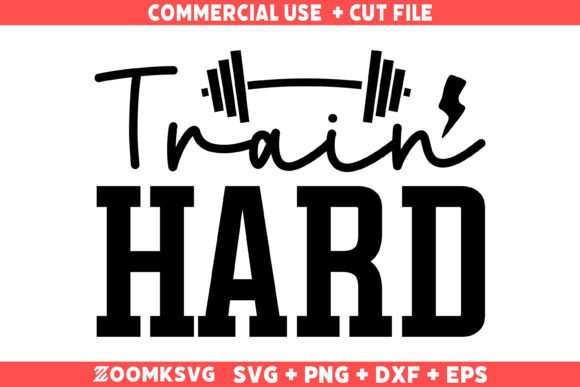 Train Hard SVG & Gym Saying: Embroidery Review